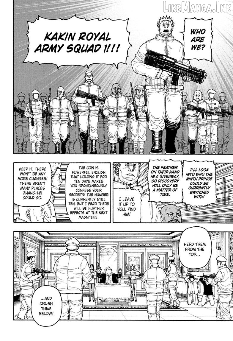 Hunter x Hunter, Chapter 417 image 14